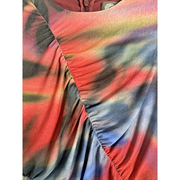 Vince Camuto Women's Colorful Chic Printed Long-Sleeve Bodycon Dress Multi 8 - Picture 7 of 12